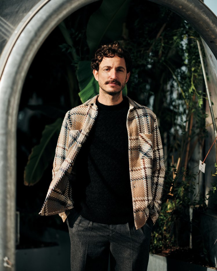 A man standing in an archway